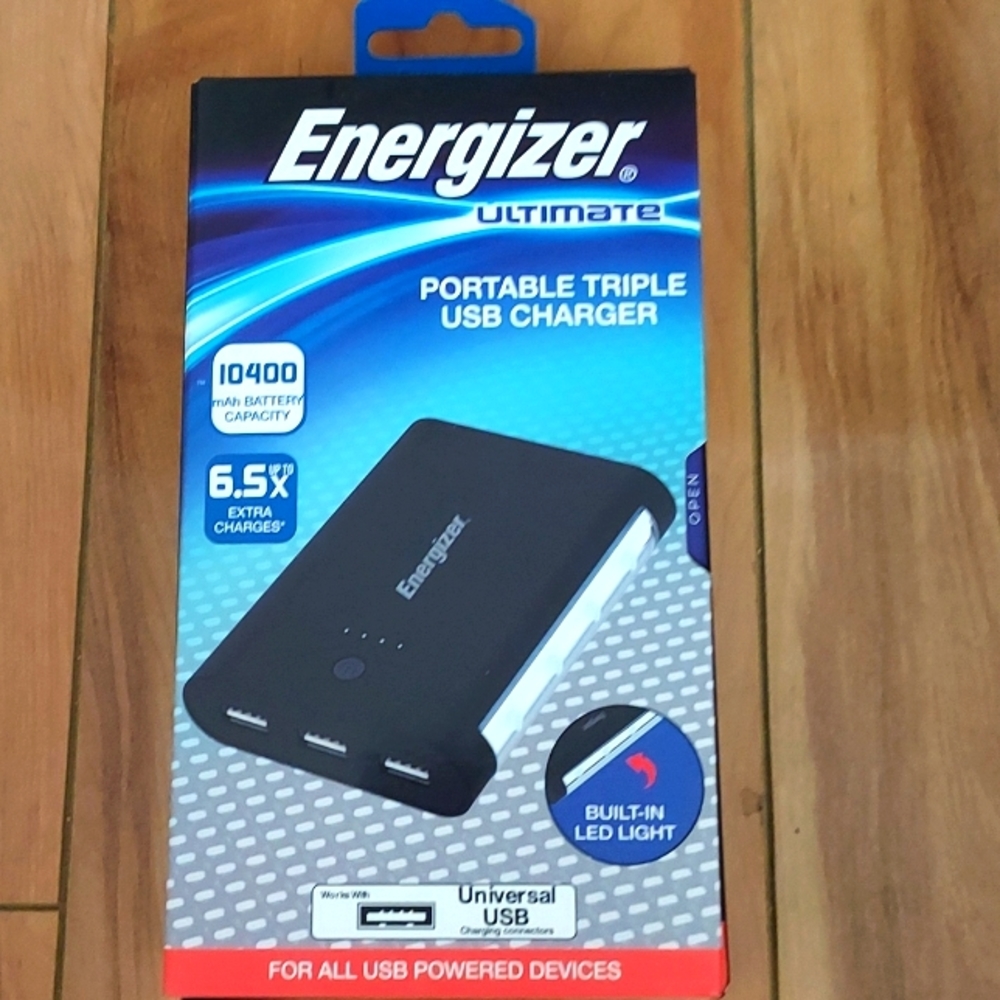 Portable energizer battery